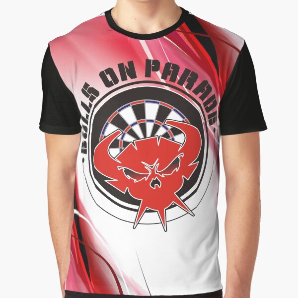 Bulls On Parade Darts Team Graphic T-Shirt