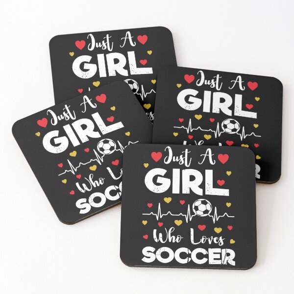 Item preview, Just a Girl who Loves Soccer - Soccer Lover Soccer Player designed and sold by Adexyl.