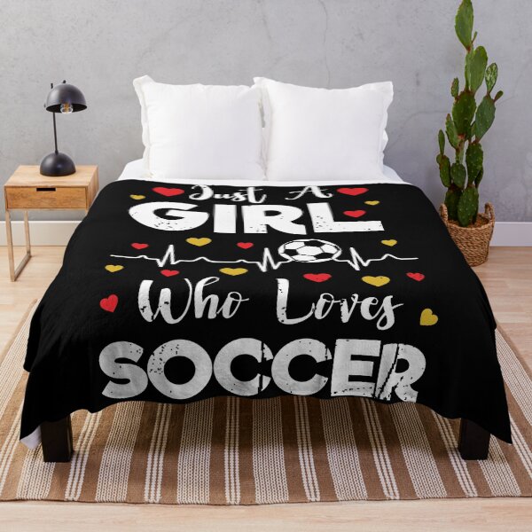 Item preview, Just a Girl who Loves Soccer - Soccer Lover Soccer Player designed and sold by Adexyl.