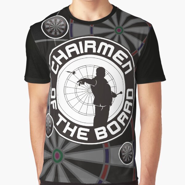 Chairmen Of The Board Darts Team Graphic T-Shirt