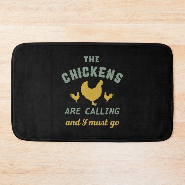 Item preview, The Chickens Are Calling I Must Go Funny Vintage Farmer designed and sold by Kearney Pridgen.