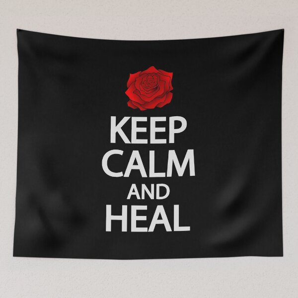 Item preview, Keep calm and heal designed and sold by Colorfulandfun.