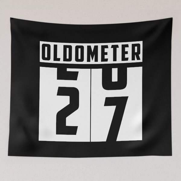 Item preview, Oldometer counter Number 27 birthday designed and sold by HeavyStyle.