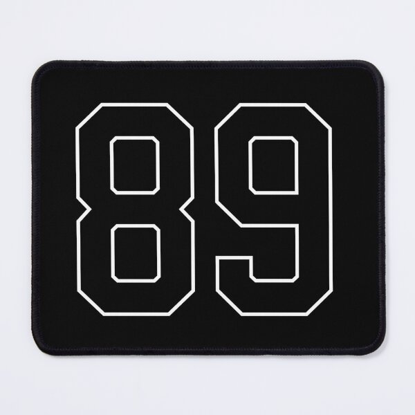Item preview, Black Number 89 lucky sports jersey eighty nine designed and sold by HeavyStyle.