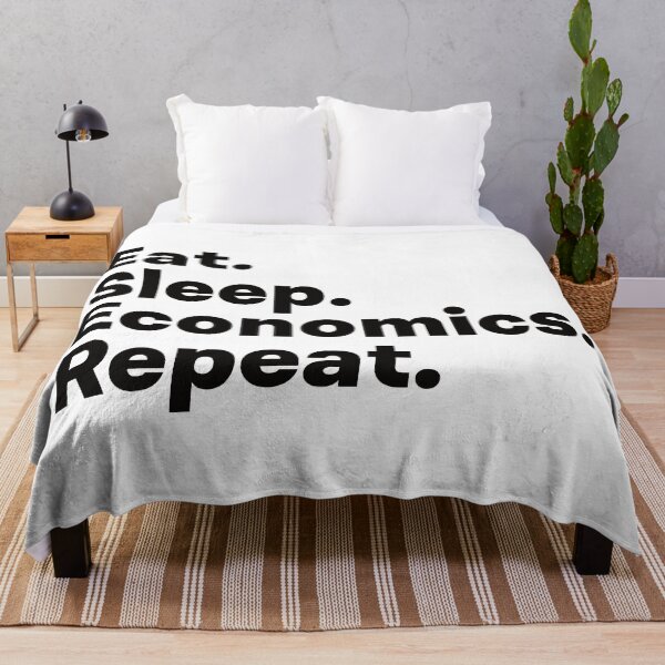 Artikelvorschau, Eat Sleep Economics Wiederholen entworfen und verkauft von teesaurus.