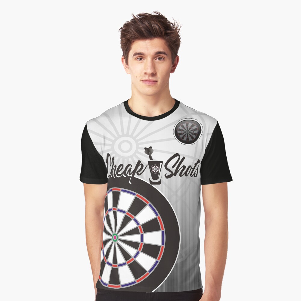 "Cheap Shots Darts Team" Tshirt for Sale by mydartshirts Redbubble