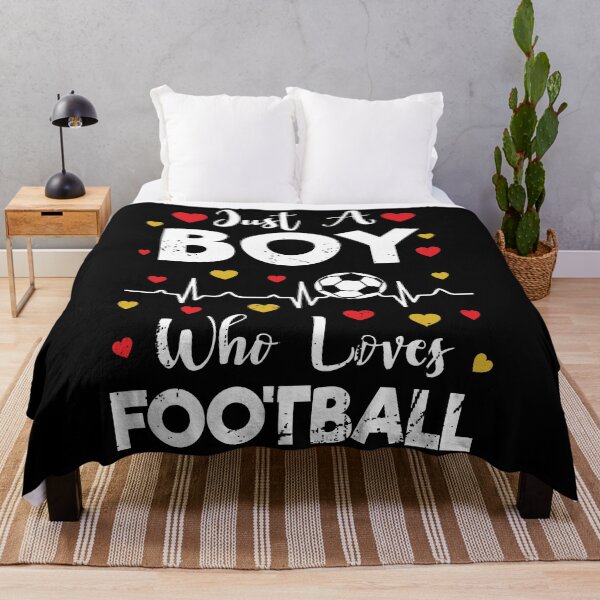 Item preview, Just a Boy who Loves Football - Football Lover - Football Player designed and sold by Adexyl.