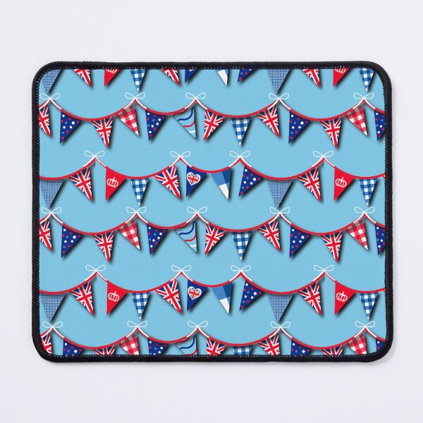 Item preview, Union Jack Bunting (blue) designed and sold by HelenaRoberts1.