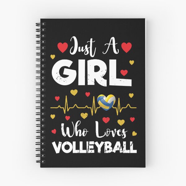 Item preview, Just a Girl who Loves Volleyball - Volleyball Player Lover designed and sold by Adexyl.