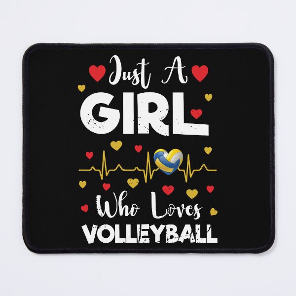 Item preview, Just a Girl who Loves Volleyball - Volleyball Player Lover designed and sold by Adexyl.
