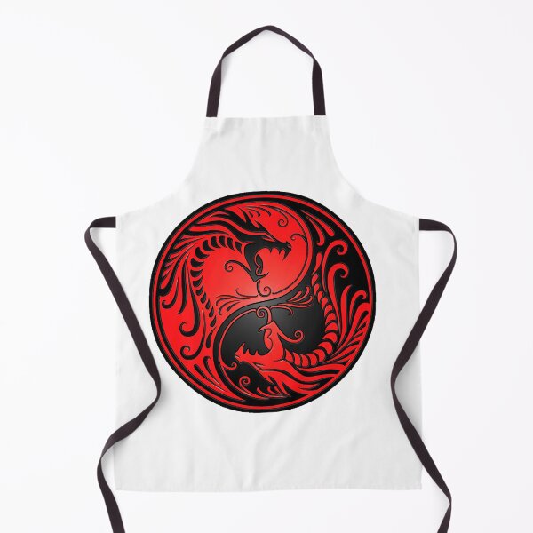 Item preview, Red and Black Yin Yang Dragons designed and sold by Yara19K81.