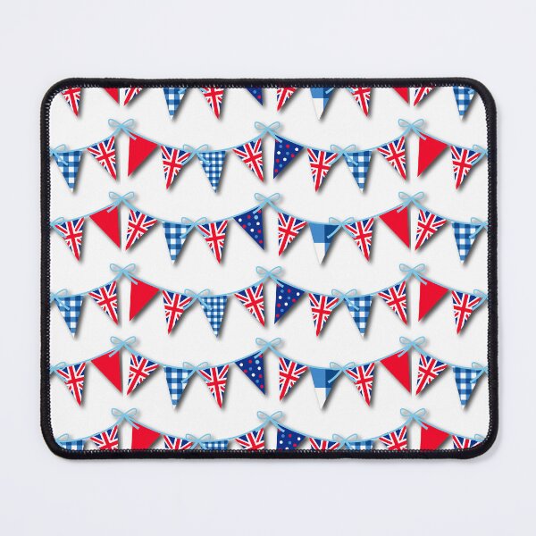 Item preview, Union Jack Bunting (white) designed and sold by HelenaRoberts1.