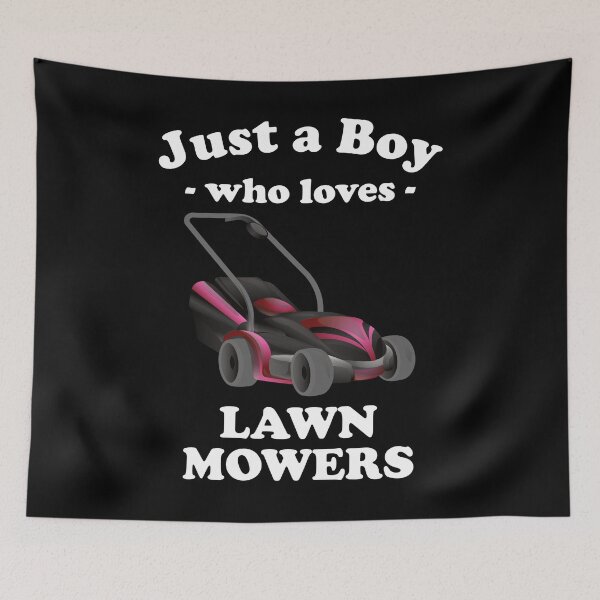 Item preview, Just a Boy who Loves Lawnmowers - Lawn Mower Lover designed and sold by Adexyl.