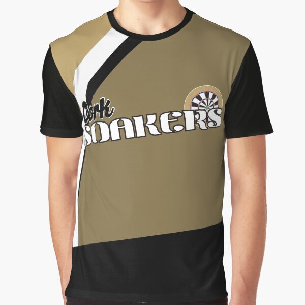 Cork Soakers Darts Team Graphic T-Shirt
