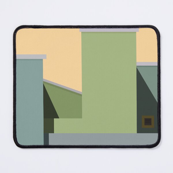 Item preview, Minimalist shape graphics - retro and vintage graphic art. architecture design. designed and sold by Boogosh.