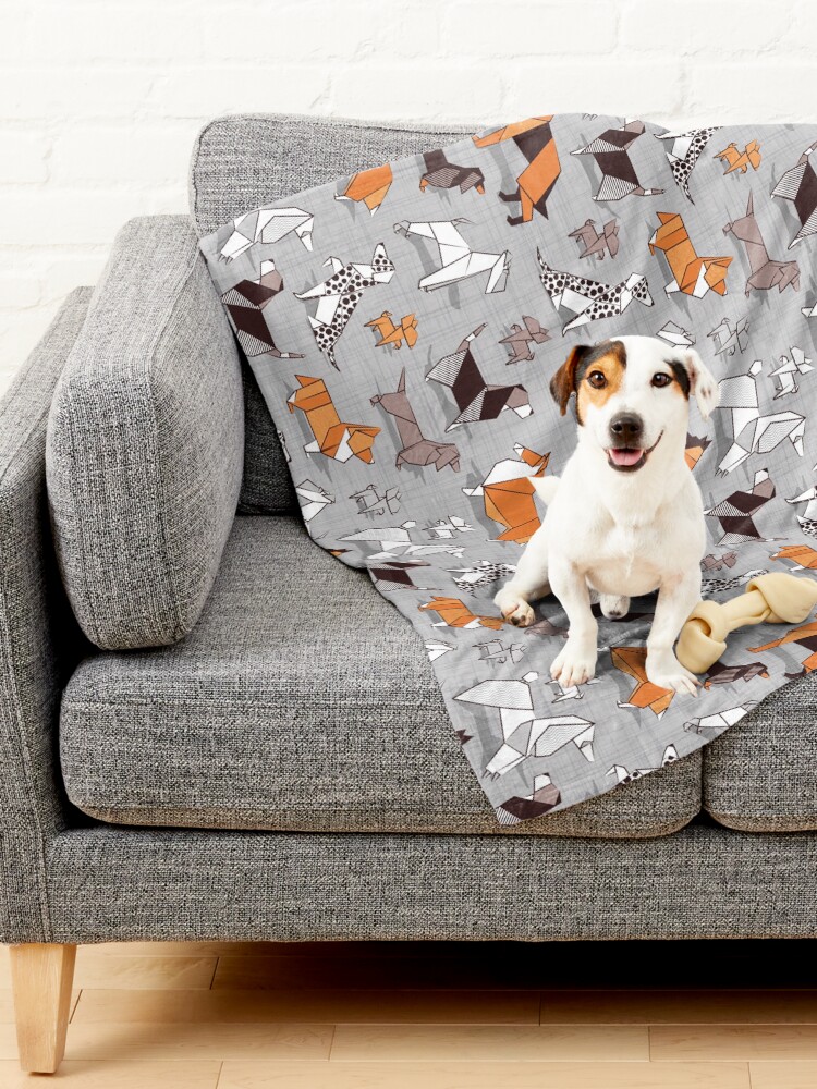 Dog blanket grey hot sale