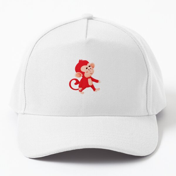 monkey walking Baseball Cap