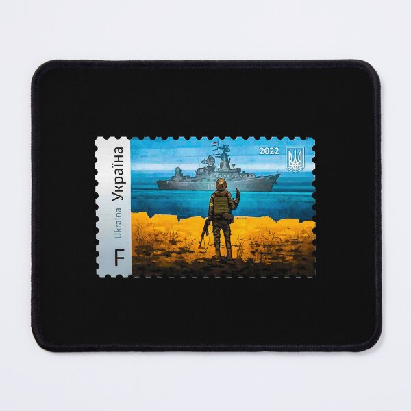 Item preview, Legendary Ukrainian postage stamp. russian warship go fck yourself designed and sold by WalkerLukestore.