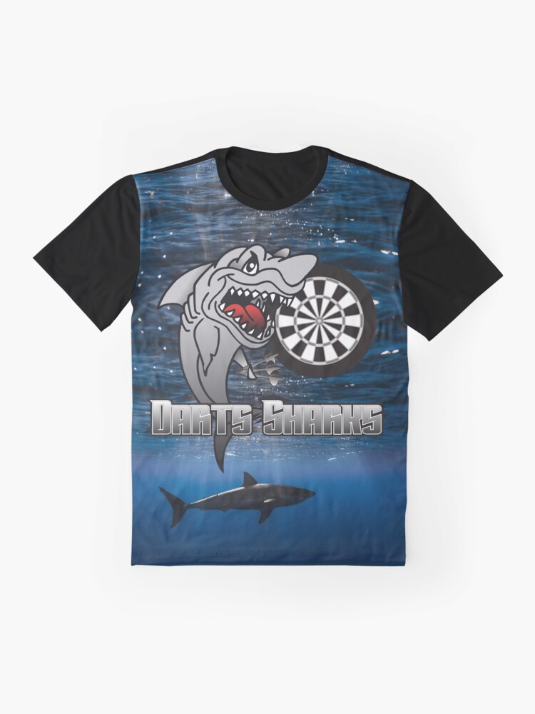 "Darts Sharks Darts Team" Tshirt for Sale by mydartshirts Redbubble darts graphic tshirts