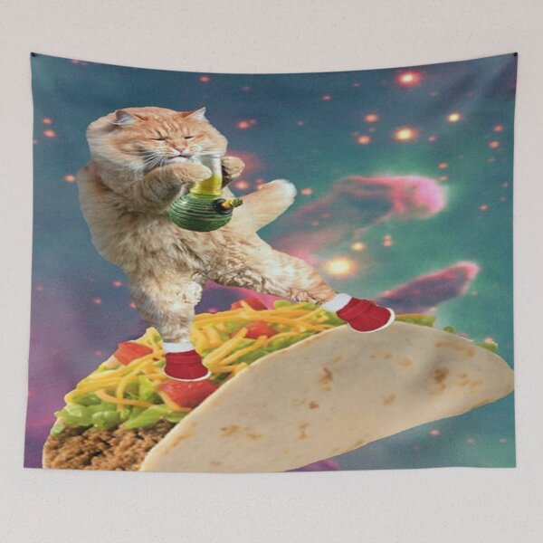 Item preview, taco bong cat designed and sold by taco-elgato.
