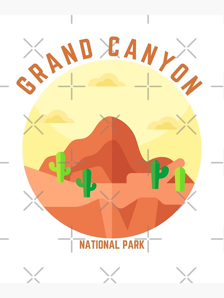 "GRAND CANYON RIVER national park 2024" Poster for Sale by Fukuart