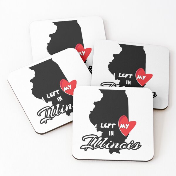 Item preview, I left my heart in Illinois designed and sold by SirErnZ.