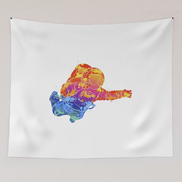 Item preview, Astronaut Colorful Wormhole Falling Space Travel designed and sold by BakaOutfit.