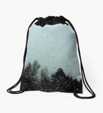 Bäume und Regen Turnbeutel