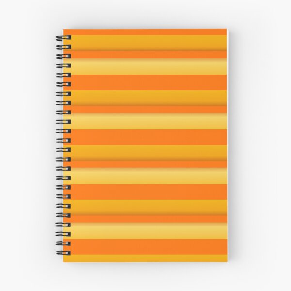 Item preview, gold orange horizontal striped designed and sold by lausn.