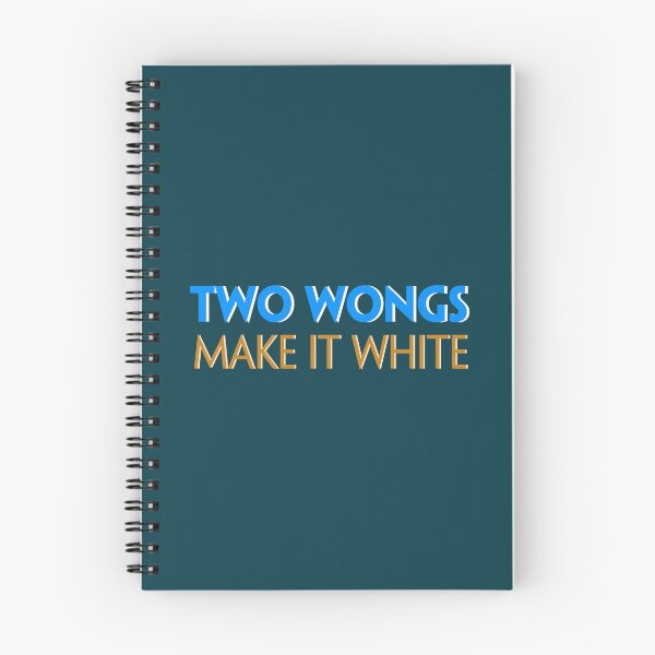 Item preview, Two Wongs Make It White designed and sold by WalkerLukestore.