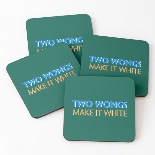 Item preview, Two Wongs Make It White designed and sold by WalkerLukestore.