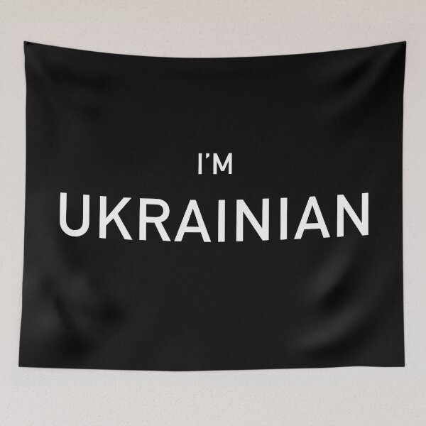 Item preview, I'm Ukrainian Support Patriotic President Volodymyr Zelensky May 8th 2022 Ukraine designed and sold by GraphifyArt.