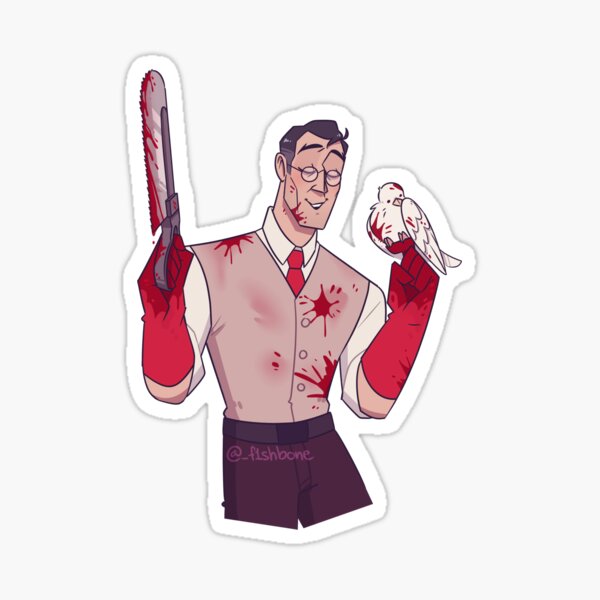 Medic Team Fortress 2  Sticker for Sale by EnoWesker