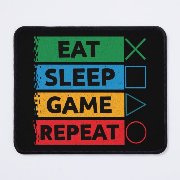 Item preview, Eat Sleep Game Repeat: Funny Gamer Gaming Game Lover designed and sold by Adexyl.