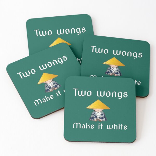 Item preview, two wongs make it white designed and sold by WalkerLukestore.
