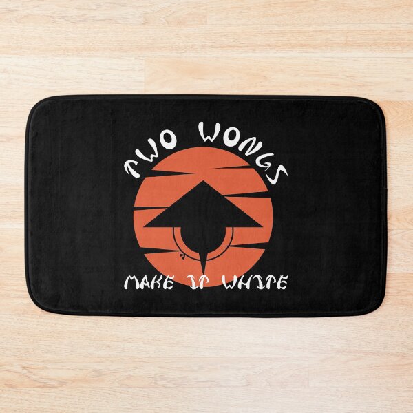 Item preview, wo Wongs Make It White  A Best Funny Two Wongs Make It White designed and sold by WalkerLukestore.