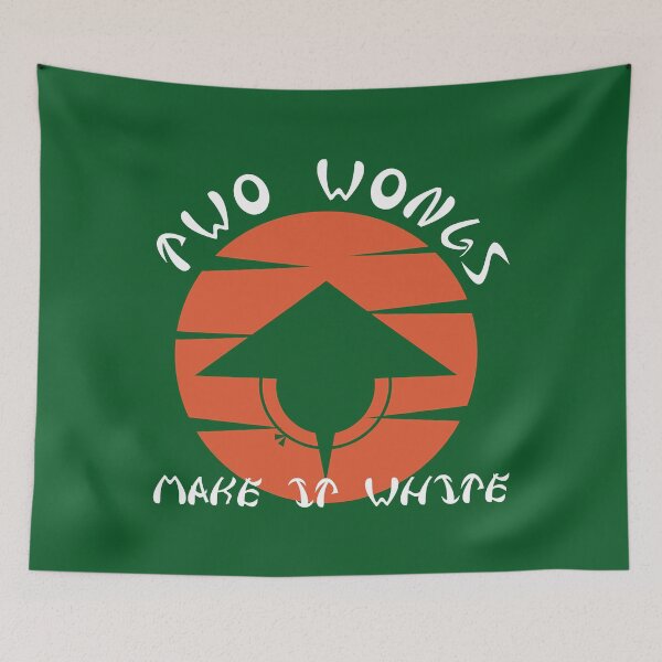 Item preview, wo Wongs Make It White  A Best Funny Two Wongs Make It White designed and sold by WalkerLukestore.