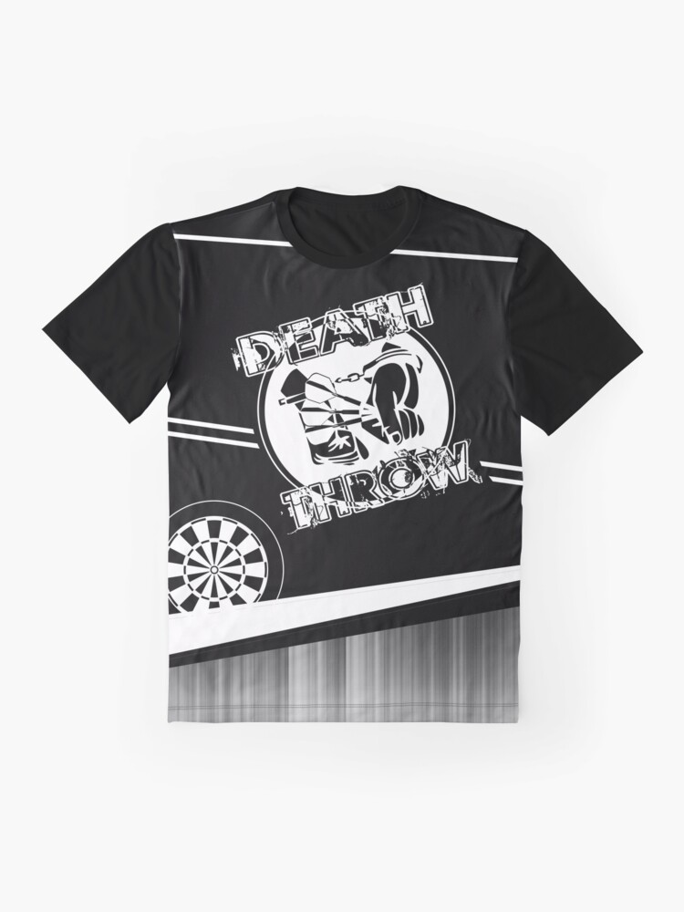 Alternate view of Death Throw Darts Team Graphic T-Shirt