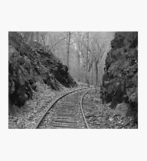 Desolate Tracks Photographic Print