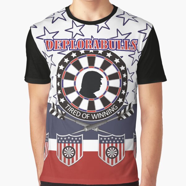 DeploraBulls Darts Team Graphic T-Shirt