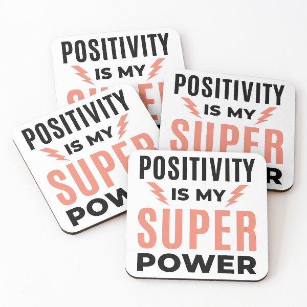 Item preview, Positivity is My Superpower Funny Positive Quote  designed and sold by dass-art.