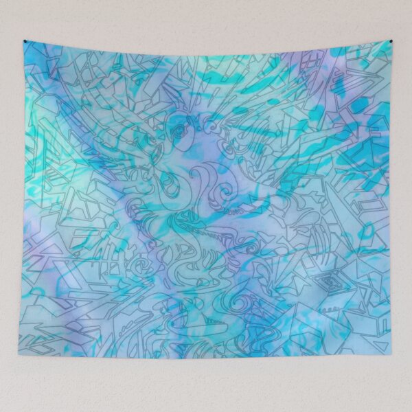 Item preview, Light Blue Painting designed and sold by GHzStore.