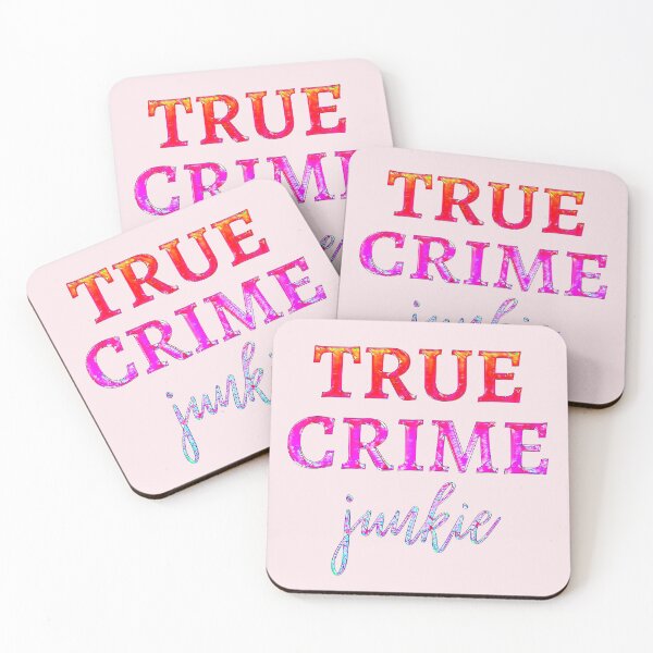 Item preview, True Crime Junkie! (Design with beautiful impressionist colors and lettering.).  designed and sold by CristalleLisa.
