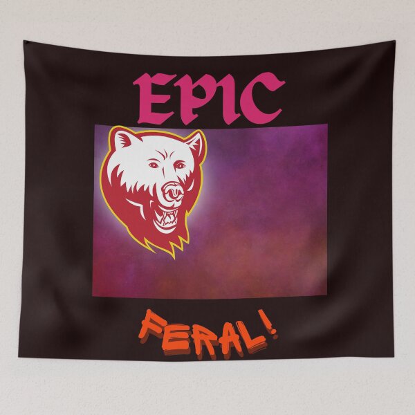 Item preview, Epic Feral Bear, I Am Feral Moonlight Bear designed and sold by SolSel ⭐⭐⭐⭐⭐.