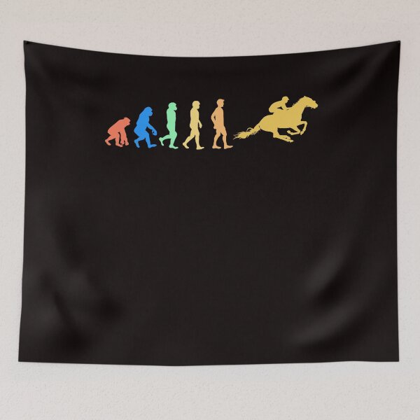 Item preview, Retro Evolution Equestrian Sport Horse Riding Dressage designed and sold by TomGiantDesigns.