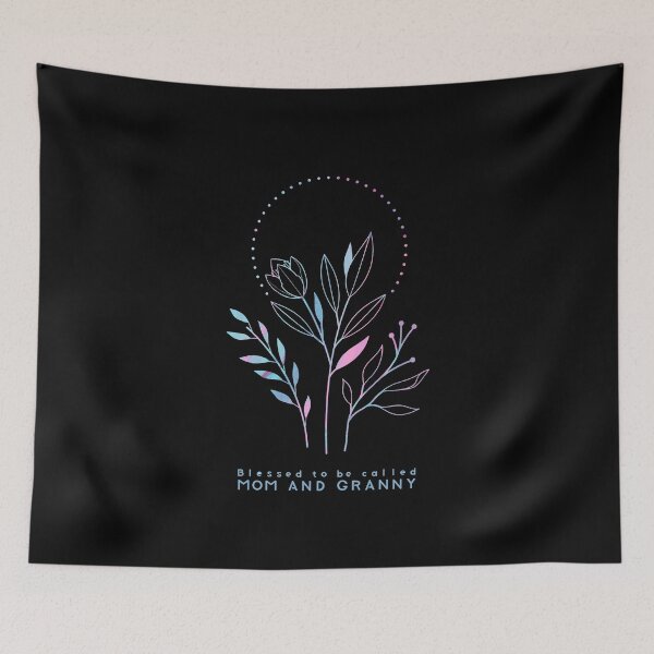 Item preview, Blessed to be called mom and granny designed and sold by Tuntunnachai.