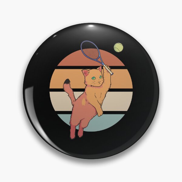 Item preview, tennis cat designed and sold by DerSenat.