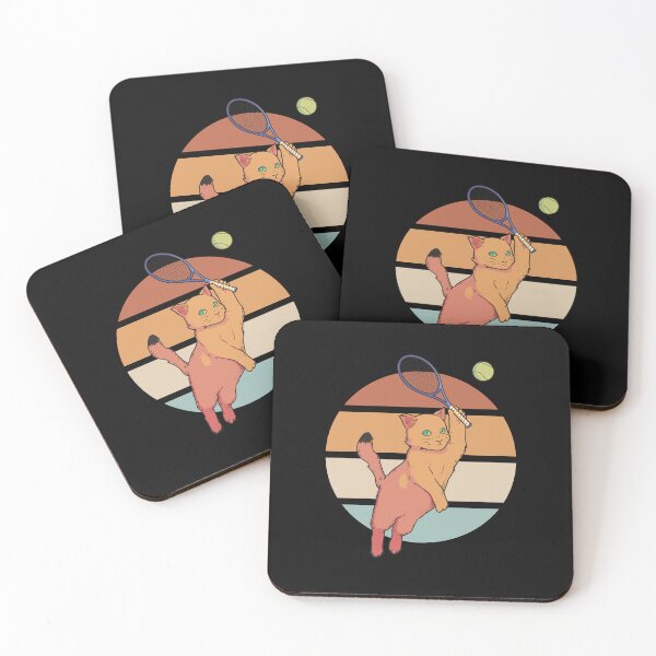 Item preview, tennis cat designed and sold by DerSenat.