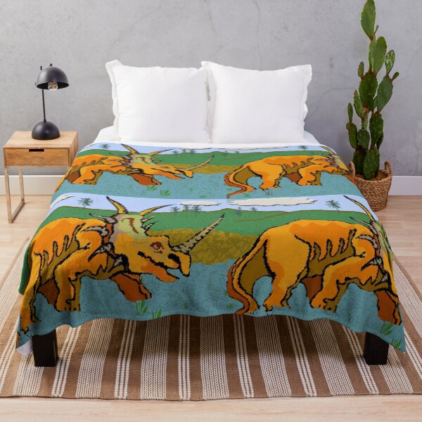 Item preview, Horned Dinosaur - Summer designed and sold by Margaret Stevens.