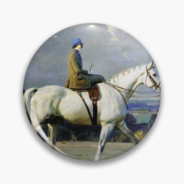 Artikelvorschau, Lady upon a white horse entworfen und verkauft von Vintage Designs +.